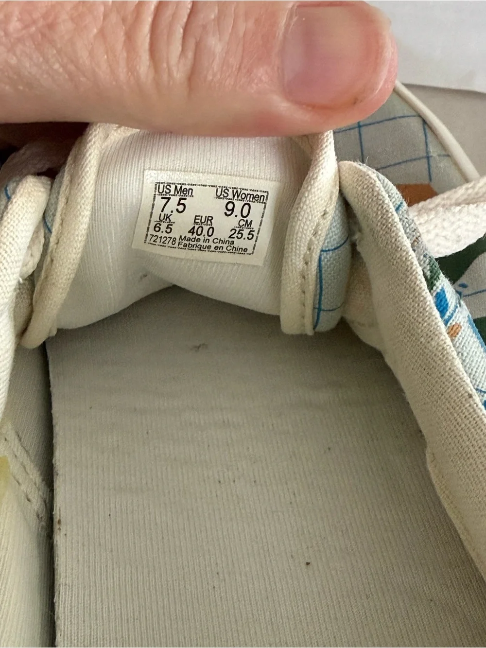 Vans Save Our Planet World Map sneakers